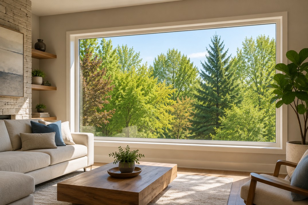 Picture Window for a South-Facing Living Room